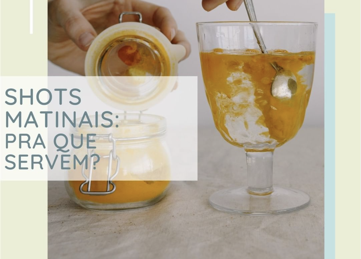 Shots matinais, pra quê servem?